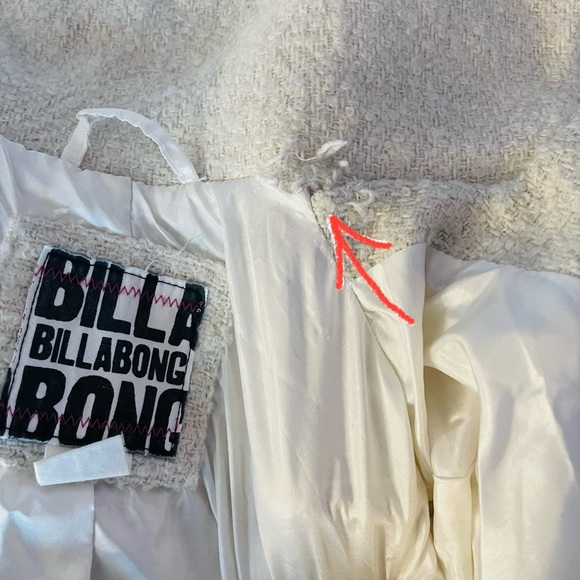 Billabong Peacoat Women’s Size Medium - Picture 7 of 9